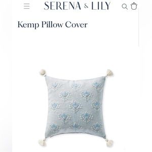 Serena and Lily Kemp Floral Pillow Case